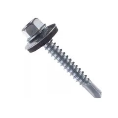 GENERICO - Tornillo Hexagonal Punta Broca 12x2 pulgadas 100 unidades