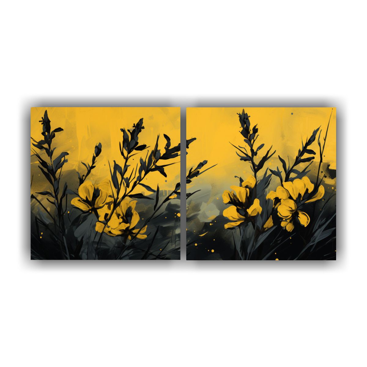 GENERICO - Pinturas Decorativas De Cuadro De Baño Con Dos 80x40 Cm