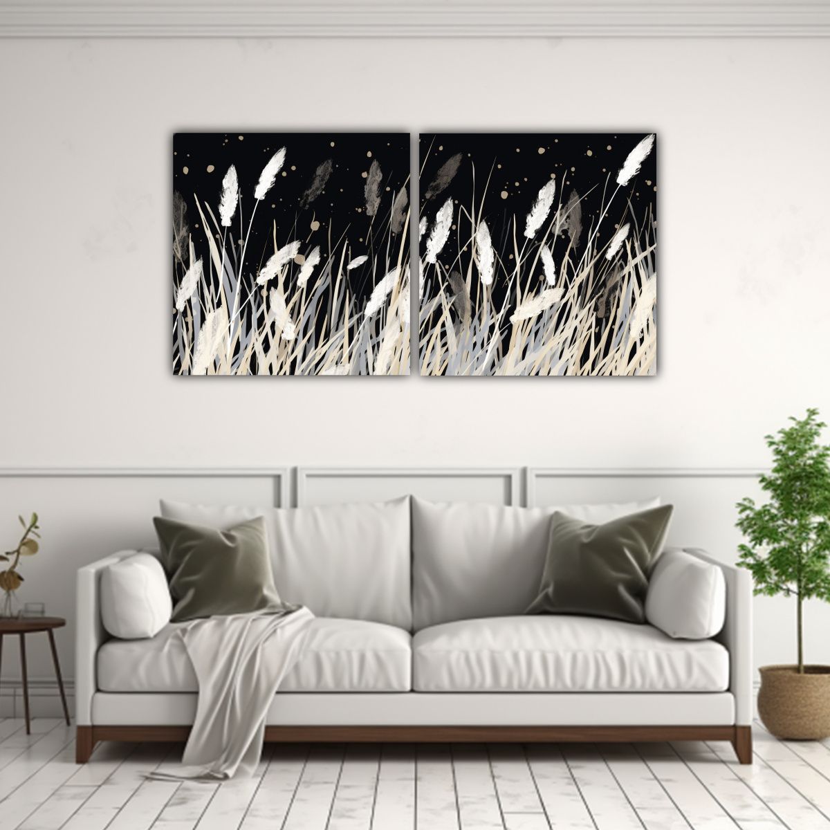 GENERICO - Pinturas Decorativas Rectangulares De 80x40 Cm