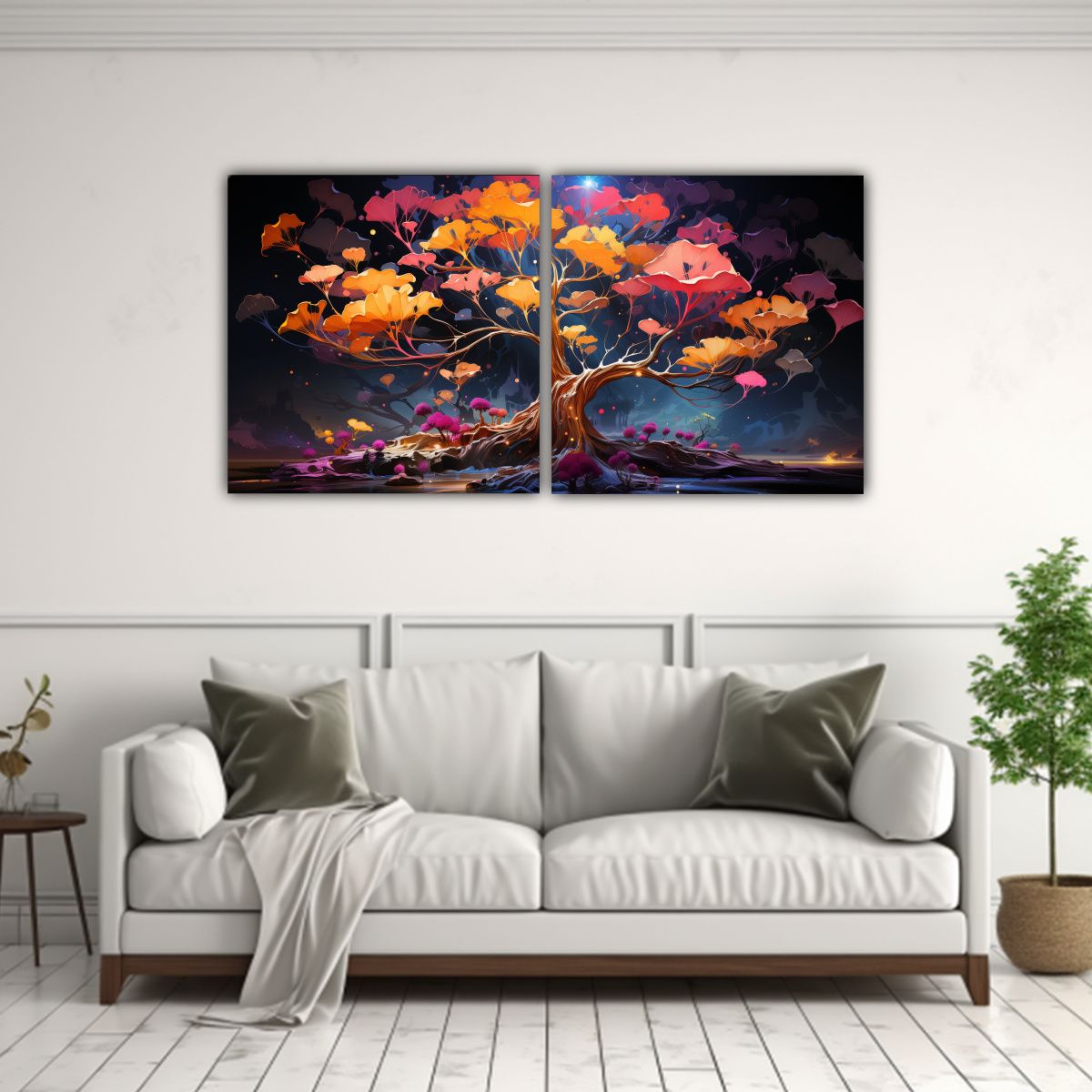 GENERICO - Obra De Arte Galardonada Árbol Bonsái De 60x30 Cm