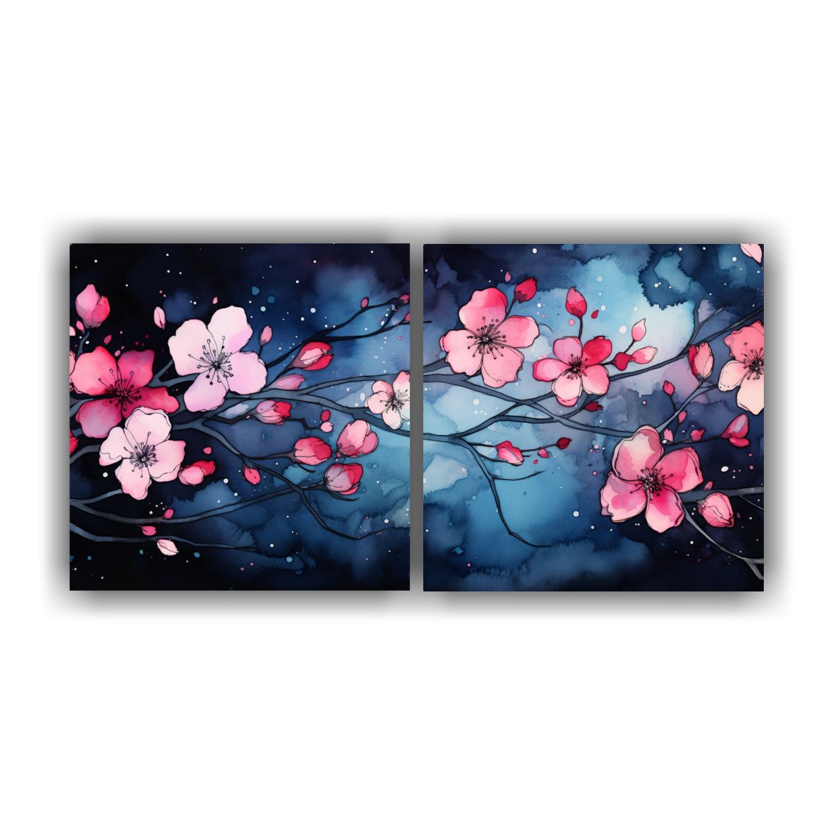 GENERICO - Pinturas Decorativas Estilo Neonoir En Bastidor 100x50 Cm