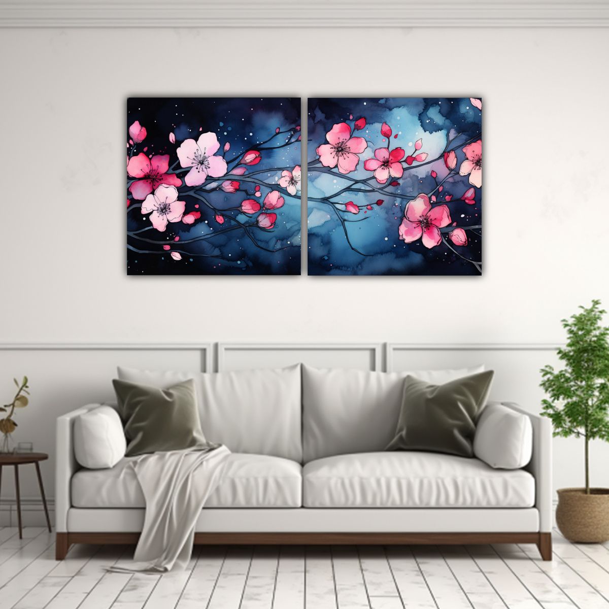 GENERICO - Pinturas Decorativas Estilo Neonoir En Bastidor 100x50 Cm