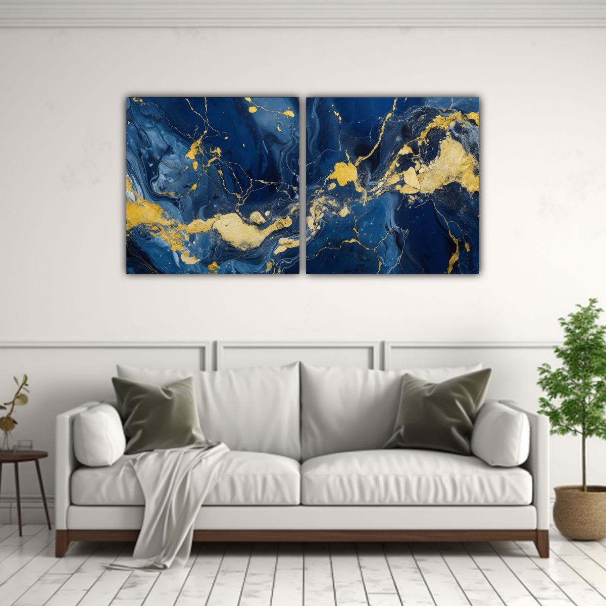 GENERICO - Pinturas Decorativas De Mármol Lujosas Y 80x40 Cm