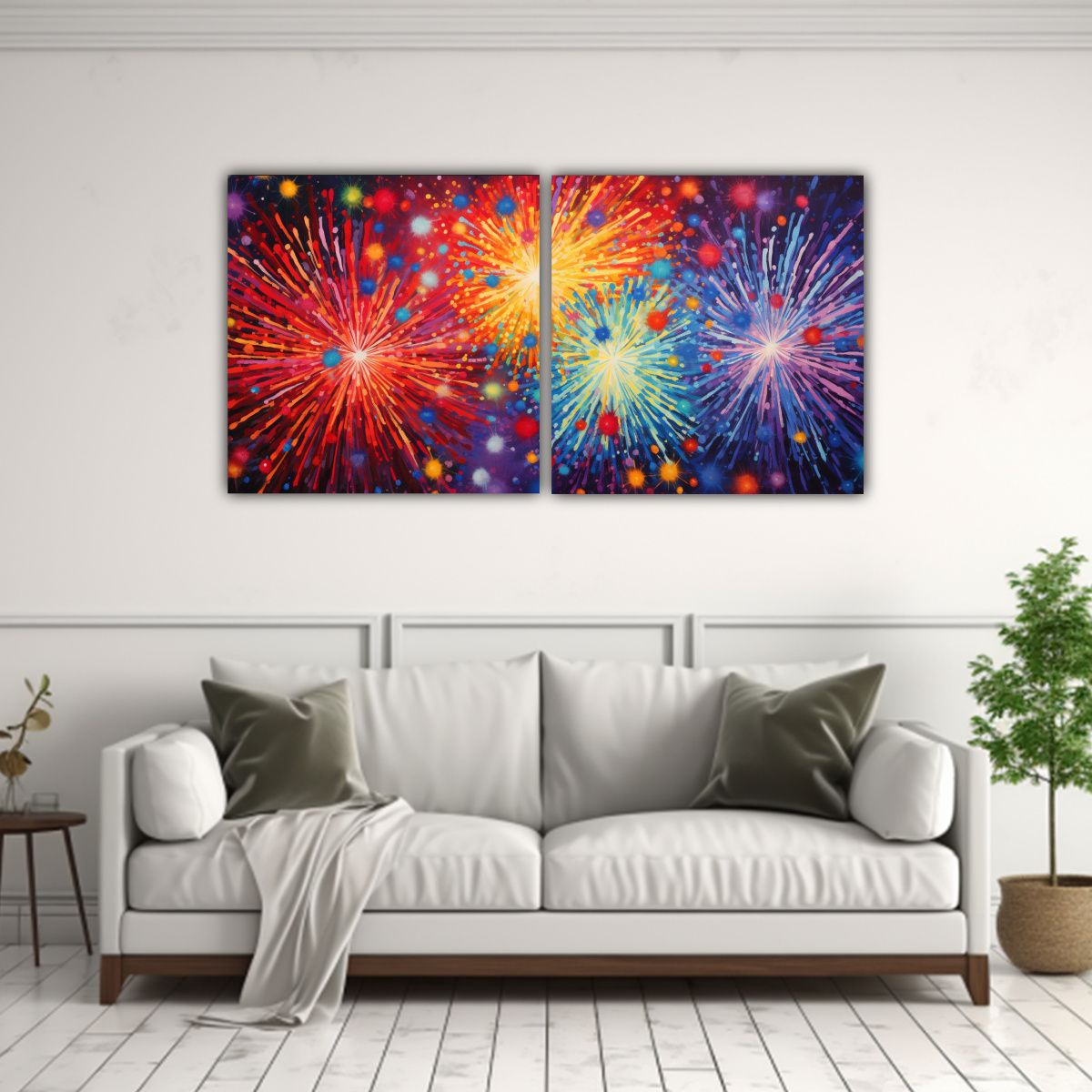 GENERICO - Adornos Modernos De Tela Con Patrones Abstractos 100x50 Cm