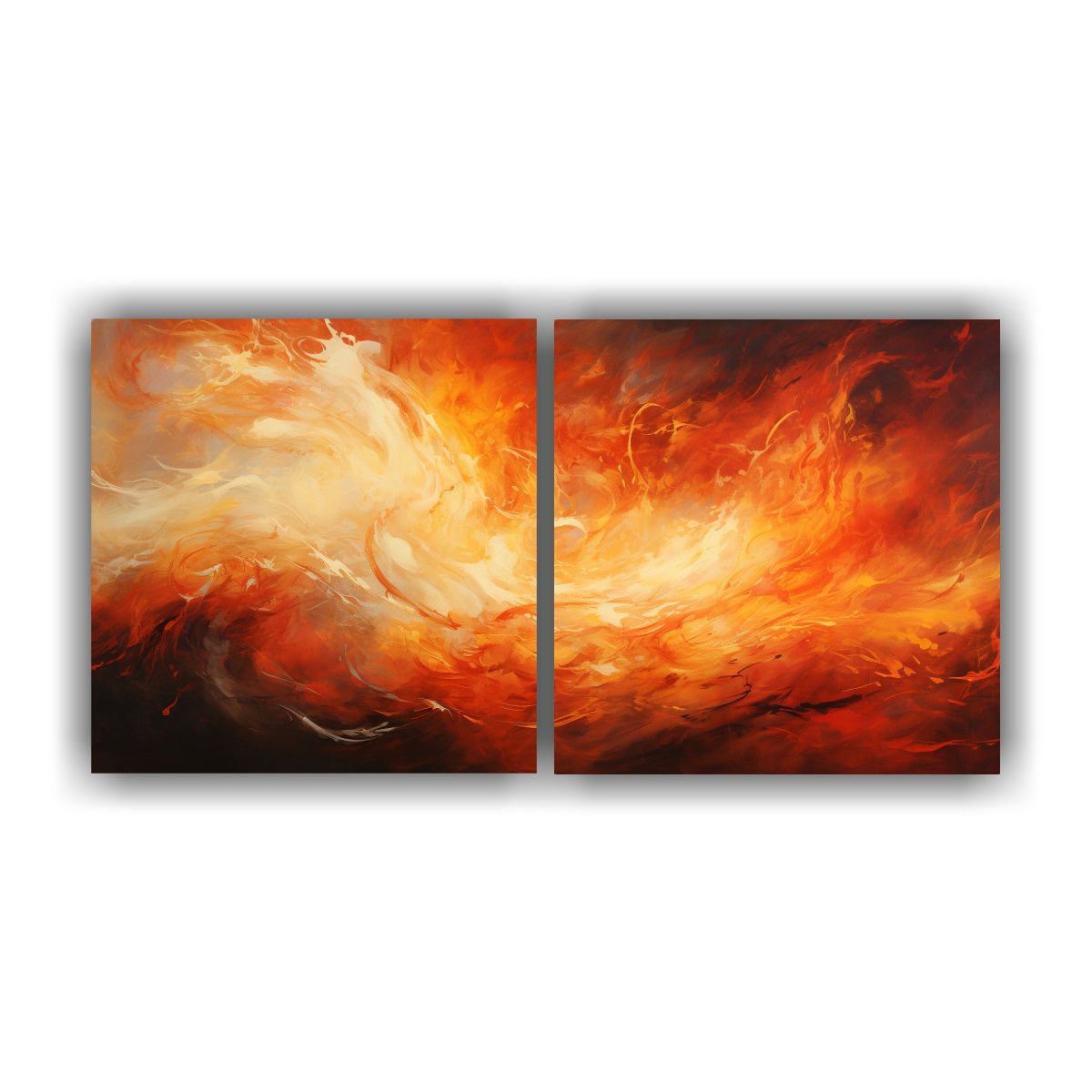 GENERICO - Pintura Moderna Abstracta Para Habitación 100x50 Cm