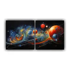 GENERICO - Pinturas Decorativas De Alta Calidad Con 100x50 Cm