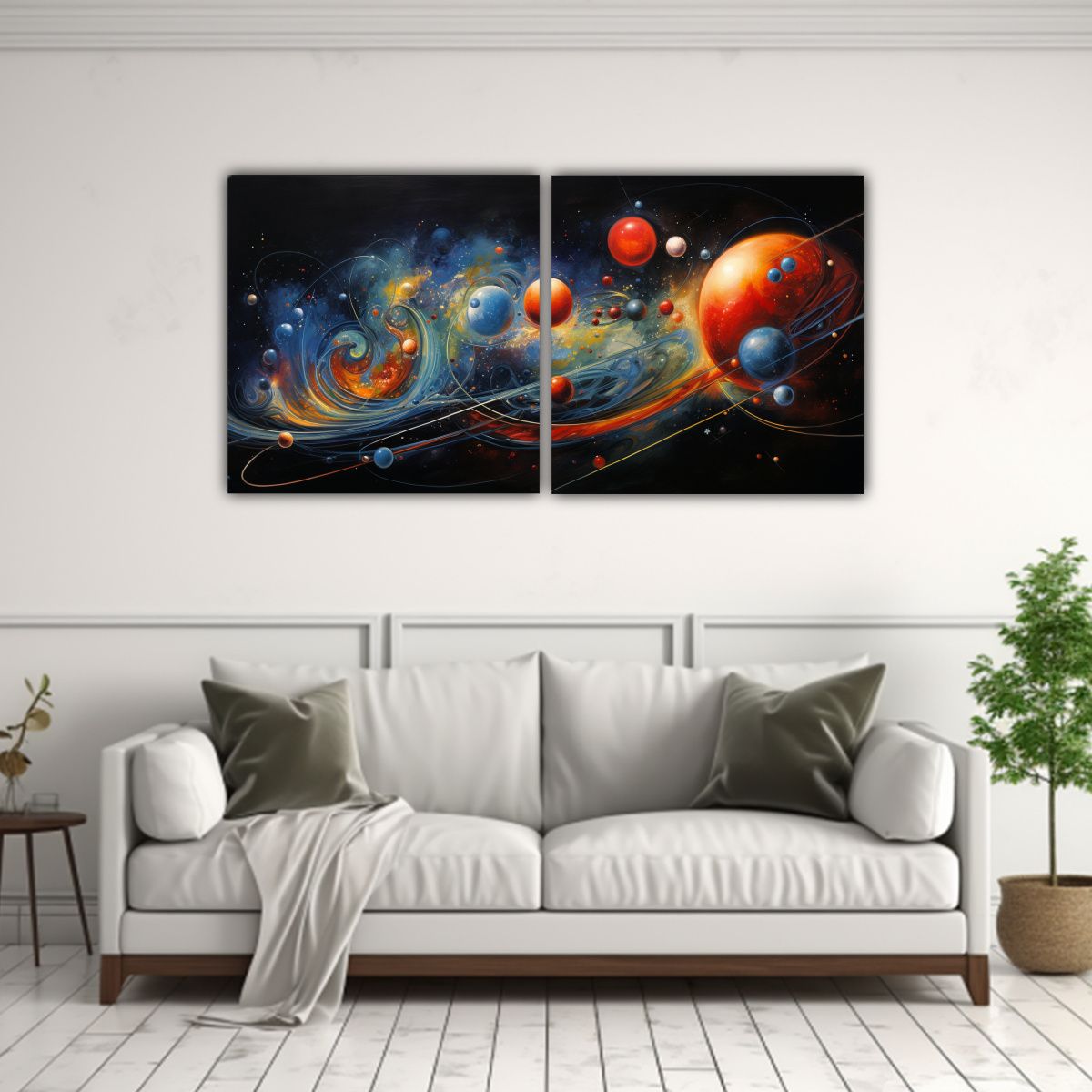 GENERICO - Pinturas Decorativas De Alta Calidad Con 80x40 Cm