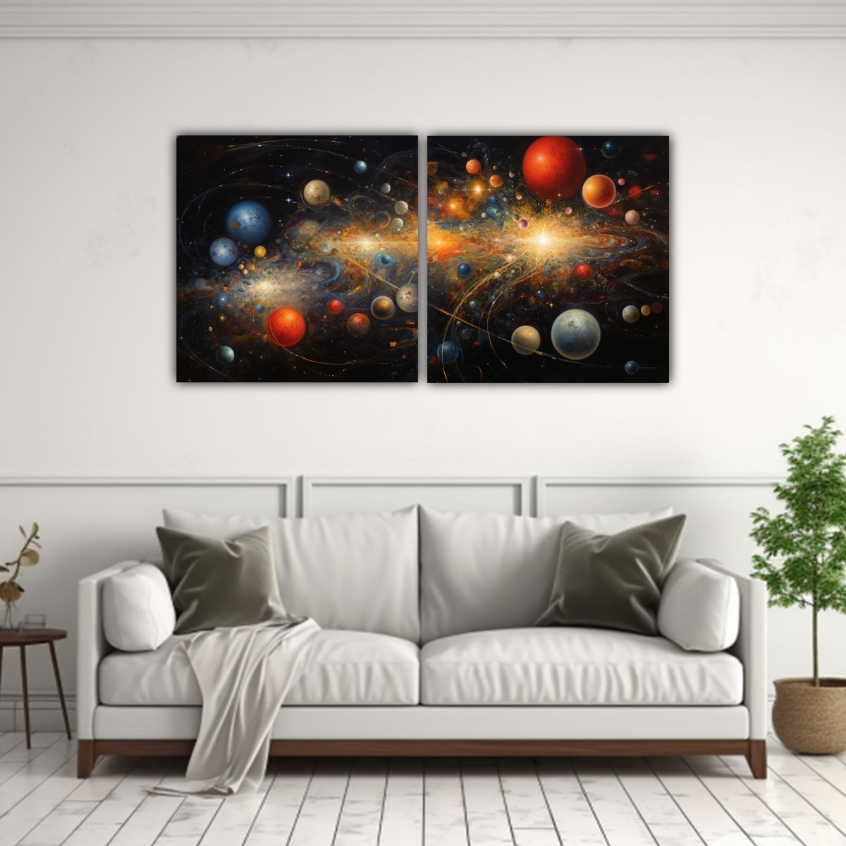 GENERICO - Pinturas Decorativas Inspiradoras La 100x50 Cm