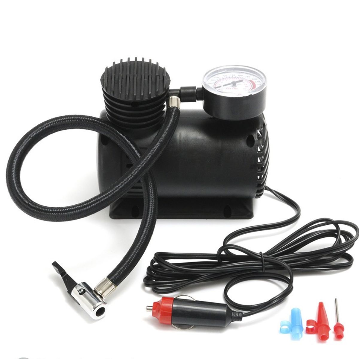 MUNDITEL - Mini Compresor Aire Auto 12v Compresor De Aire Portatil 300p