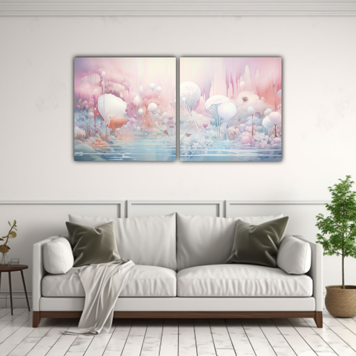 GENERICO - Pinturas Decorativas Surrealistas Y Llamativas De 100x50 Cm