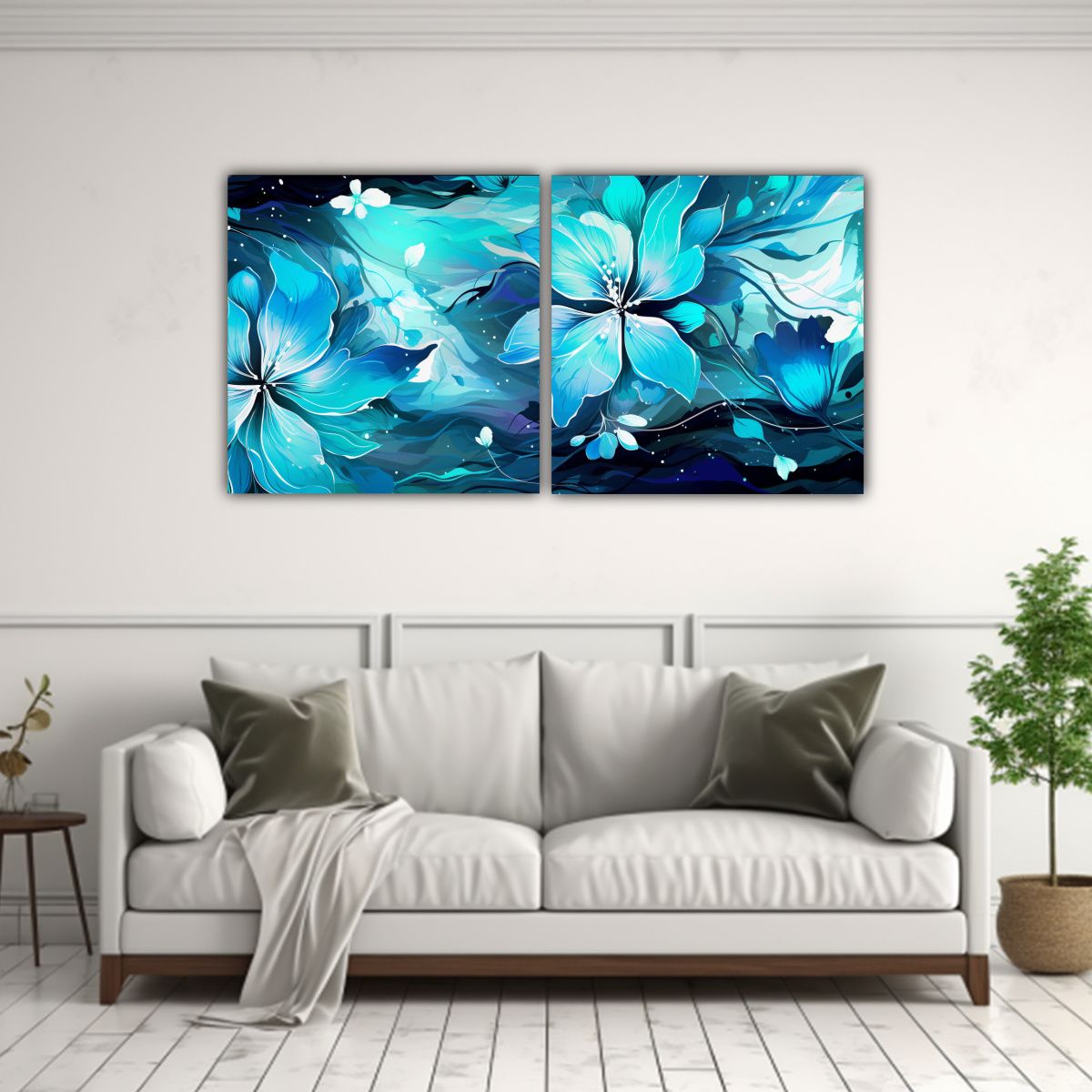 GENERICO - Pinturas Decorativas Estilo Neonoir Con 80x40 Cm