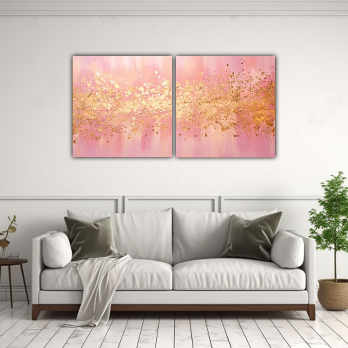 GENERICO - Artes De Pared Sublimadas Estilo Punto Luminoso 80x40 Cm