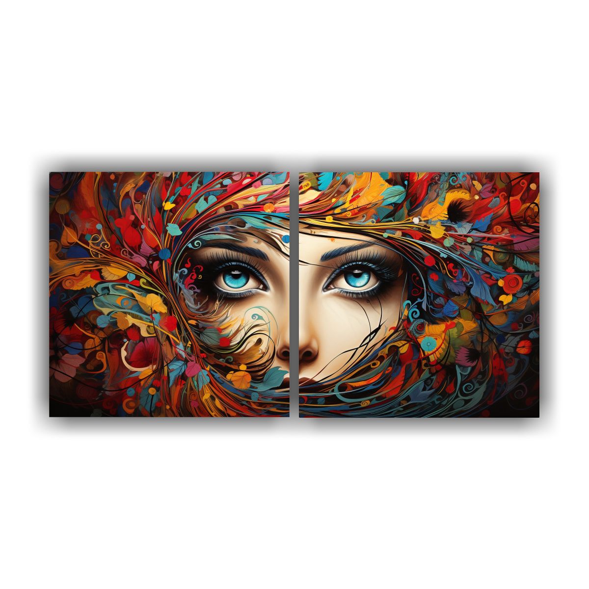 GENERICO - Pinturas Decorativas De Conciencia Brillante En 100x50 Cm