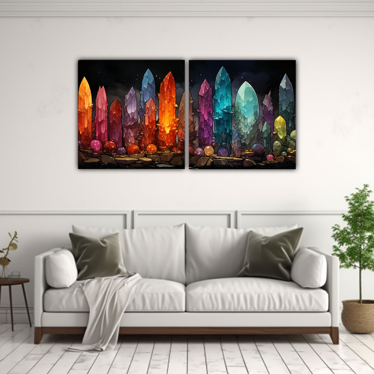 GENERICO - Pinturas De Pared En Estilo De Ke Con 60x30 Cm