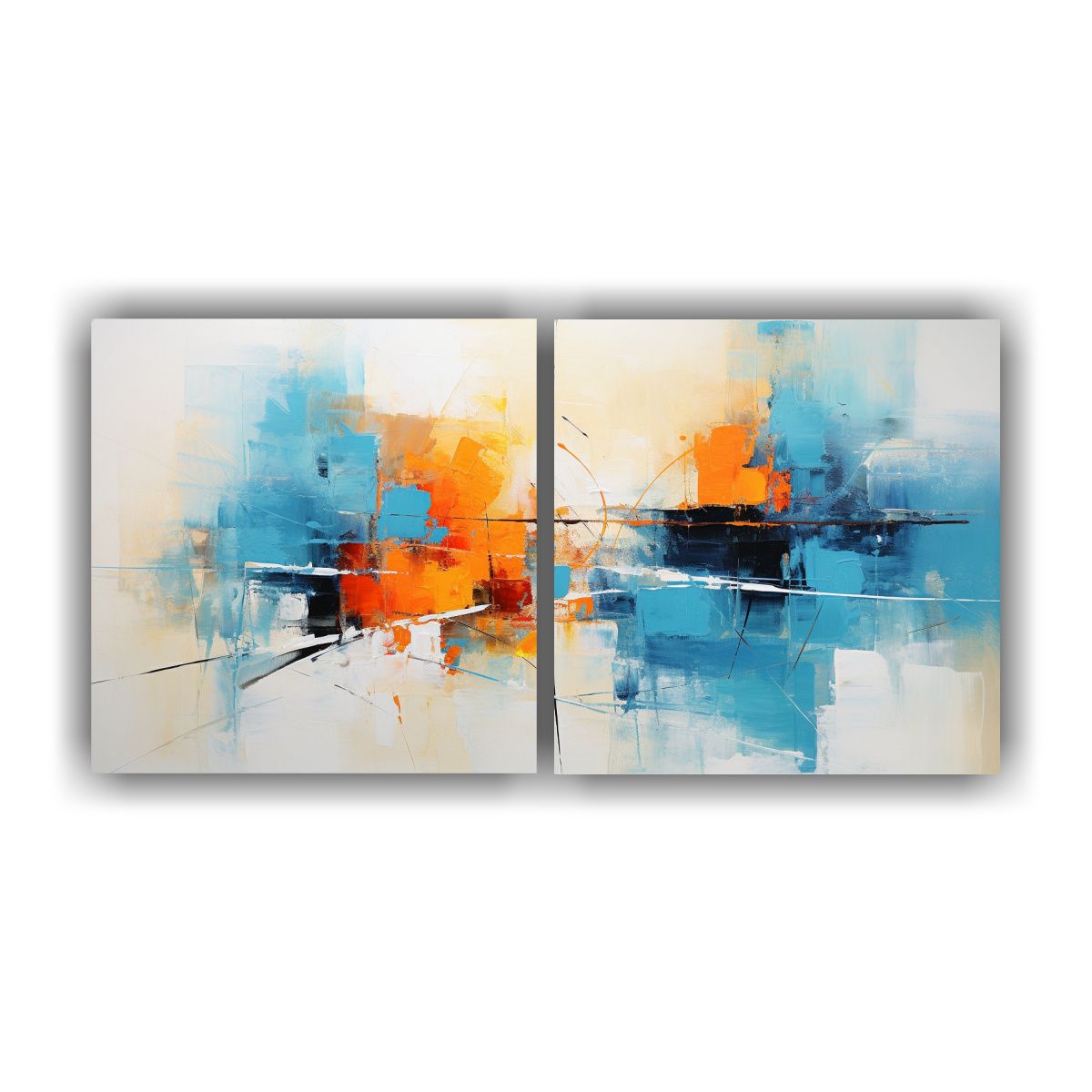 GENERICO - Pinturas Decorativas Innovadoras Con Tonos 60x30 Cm