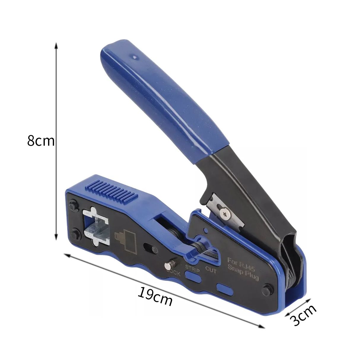 ATURE - Alicates Pelacables De 8 Polos Rj45 Para Cable De Red