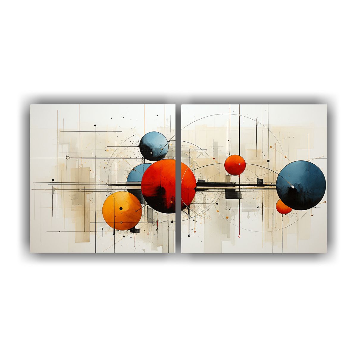 GENERICO - Pinturas De Arte Decorativo Con Vida Espectacular 80x40 Cm