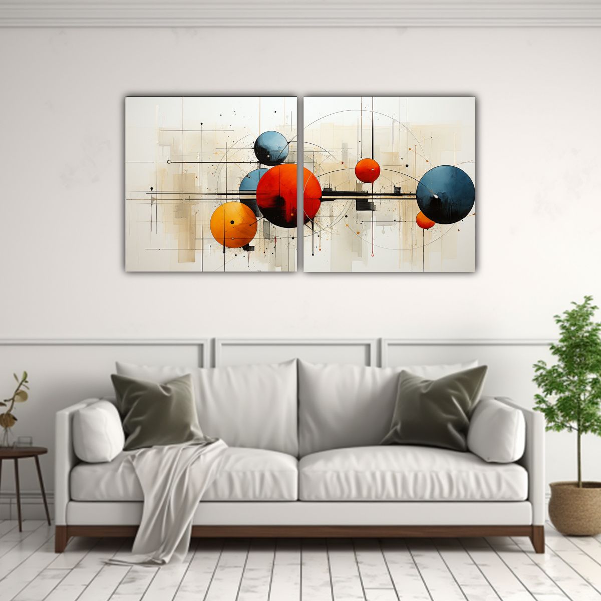 GENERICO - Pinturas De Arte Decorativo Con Vida Espectacular 80x40 Cm
