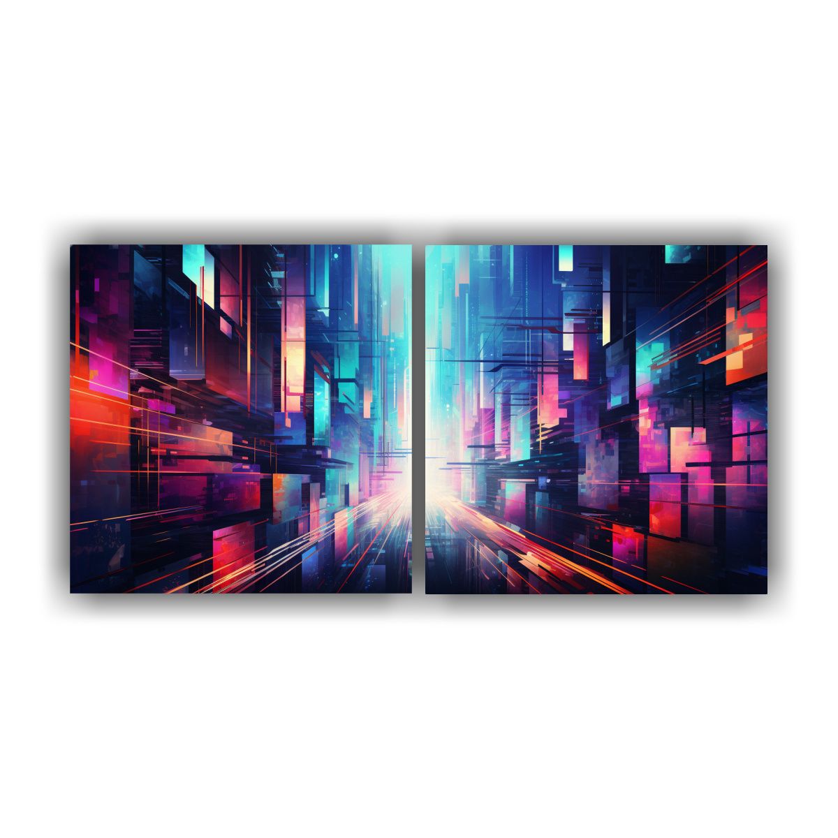 GENERICO - Pinturas Decorativas De Arte Conceptual Con 60x30 Cm