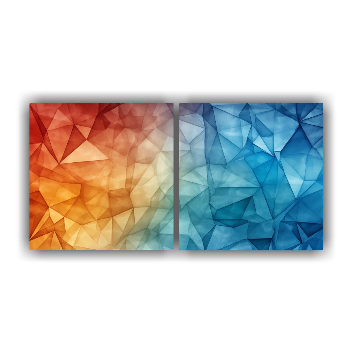 GENERICO - Pintura Abstracta Con Composición De Estrellas Y 100x50 Cm