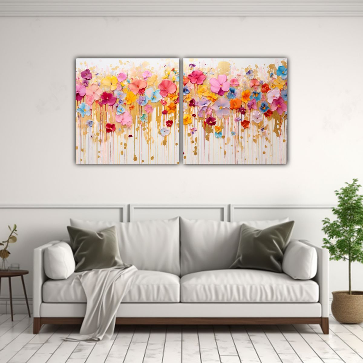GENERICO - Cuadros Vanguardia Luminosidad Acrílico Sin 80x40 Cm