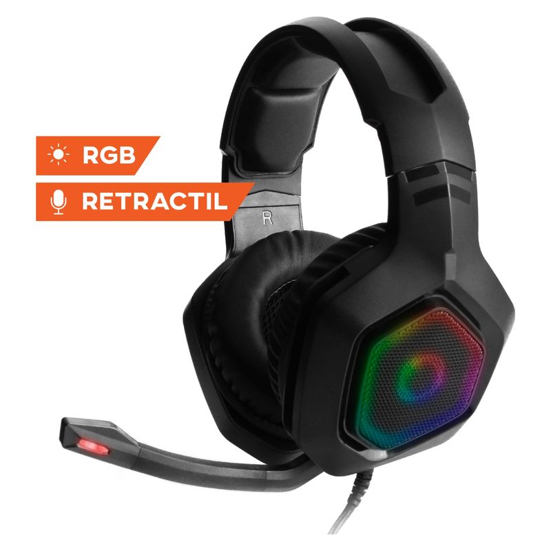 NIBIO - Audifonos Gamer Nibio Infinity RGB Pc Ps4 Xbox Switch