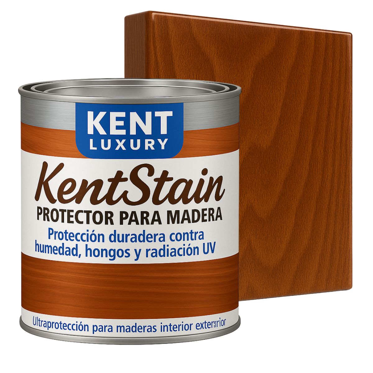 KENT - KENTSTAIN- impregnante protector para maderas 14 Galon Castaño