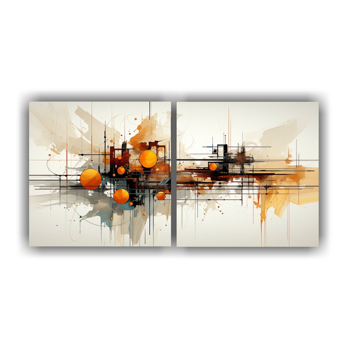 GENERICO - Lienzos De Tela Tema Interiores Berlín Arte De 60x30 Cm