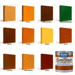KENT - KENTSTAIN- impregnante protector para maderas 14 Galon Natural