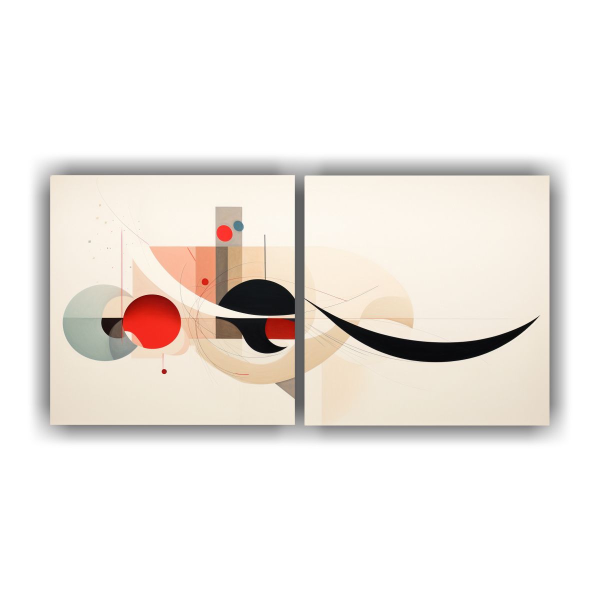 GENERICO - Pinturas Decorativas Fusionando Arte Japonés 60x30 Cm