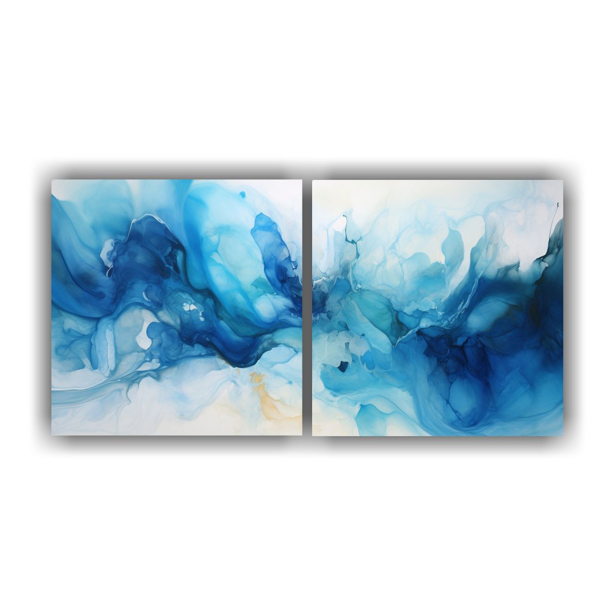 GENERICO - Cuadro De Diseño Abstracto Sumérgete En 60x30 Cm