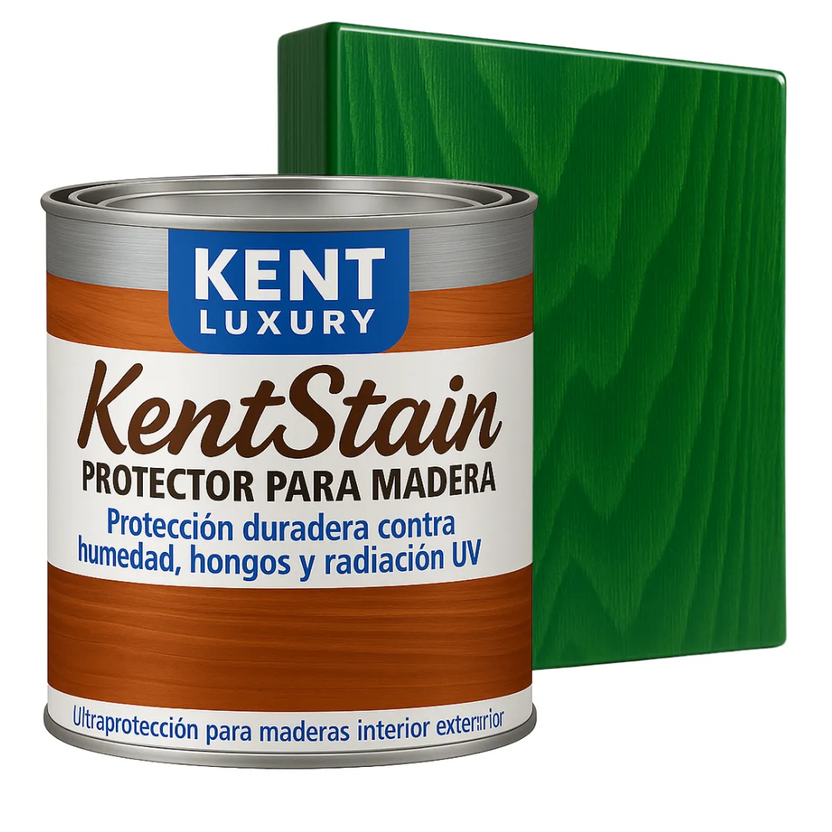 KENT - KENTSTAIN- impregnante protector para maderas 14 galon verde impreg