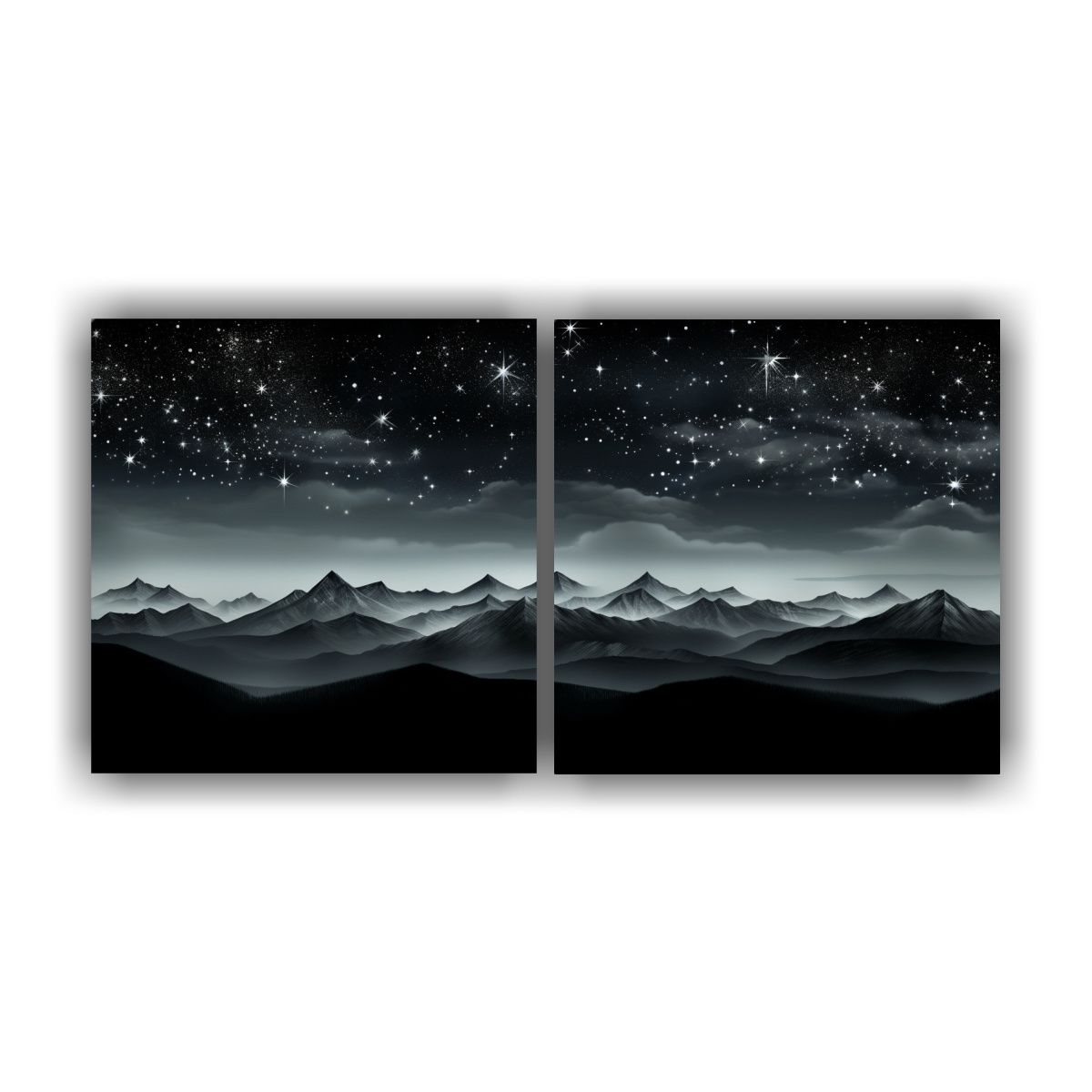 GENERICO - Pinturas De Paisaje De Montaña Espectaculares Y 100x50 Cm