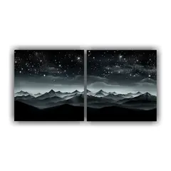 GENERICO - Pinturas De Paisaje De Montaña Espectaculares Y 100x50 Cm