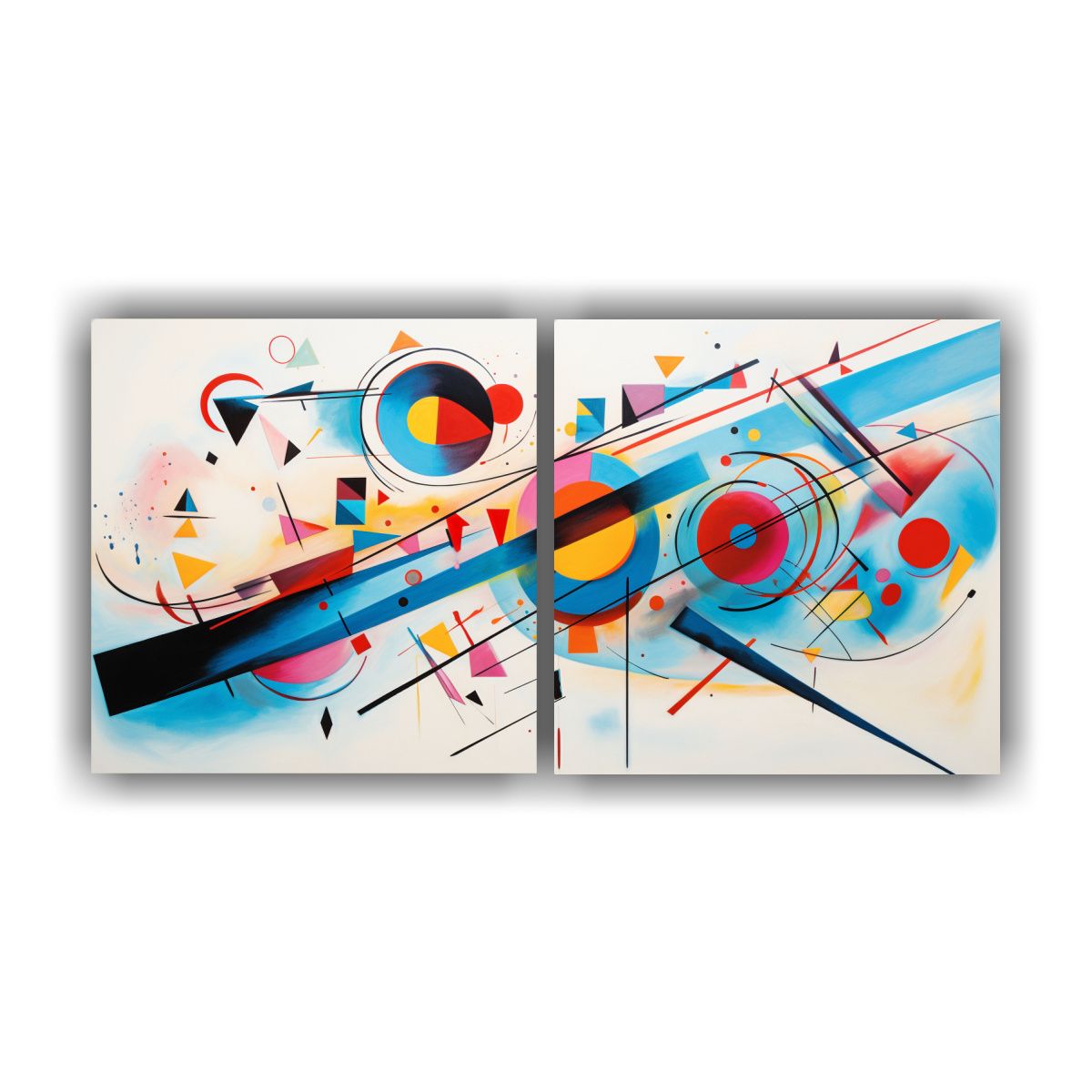 GENERICO - Pinturas Decorativas Florales Conceptuales 80x40 Cm