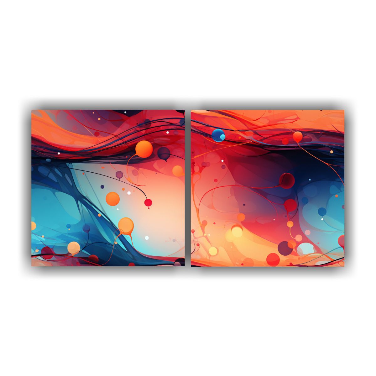 GENERICO - Cuadro Abstracto Moderno John Harris En Temática 100x50 Cm