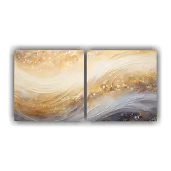 GENERICO - Cuadros De Tela Inspiración Belleza En Estilo 80x40 Cm