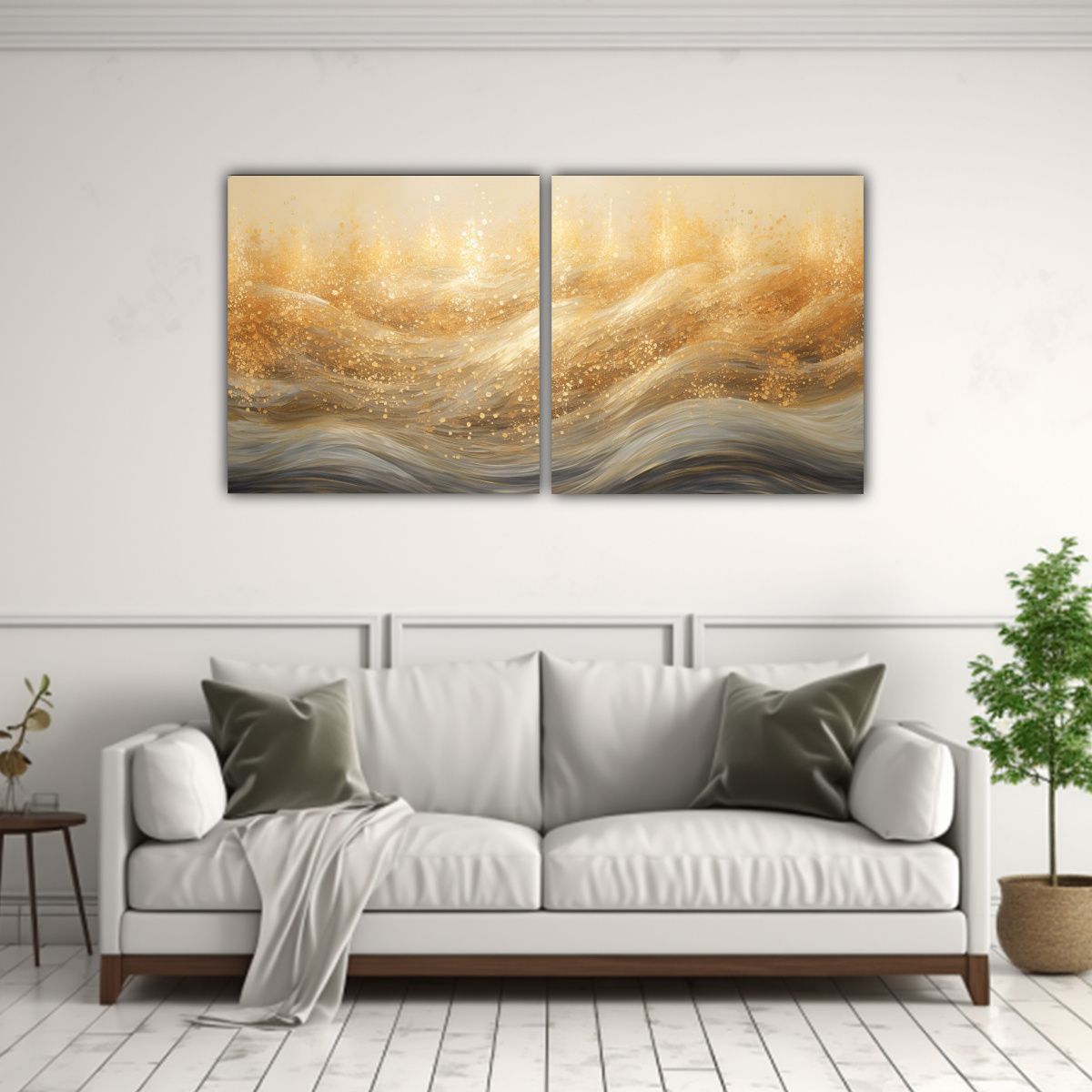 GENERICO - Pinturas Decorativas Abstractas Innovadoras De 100x50 Cm