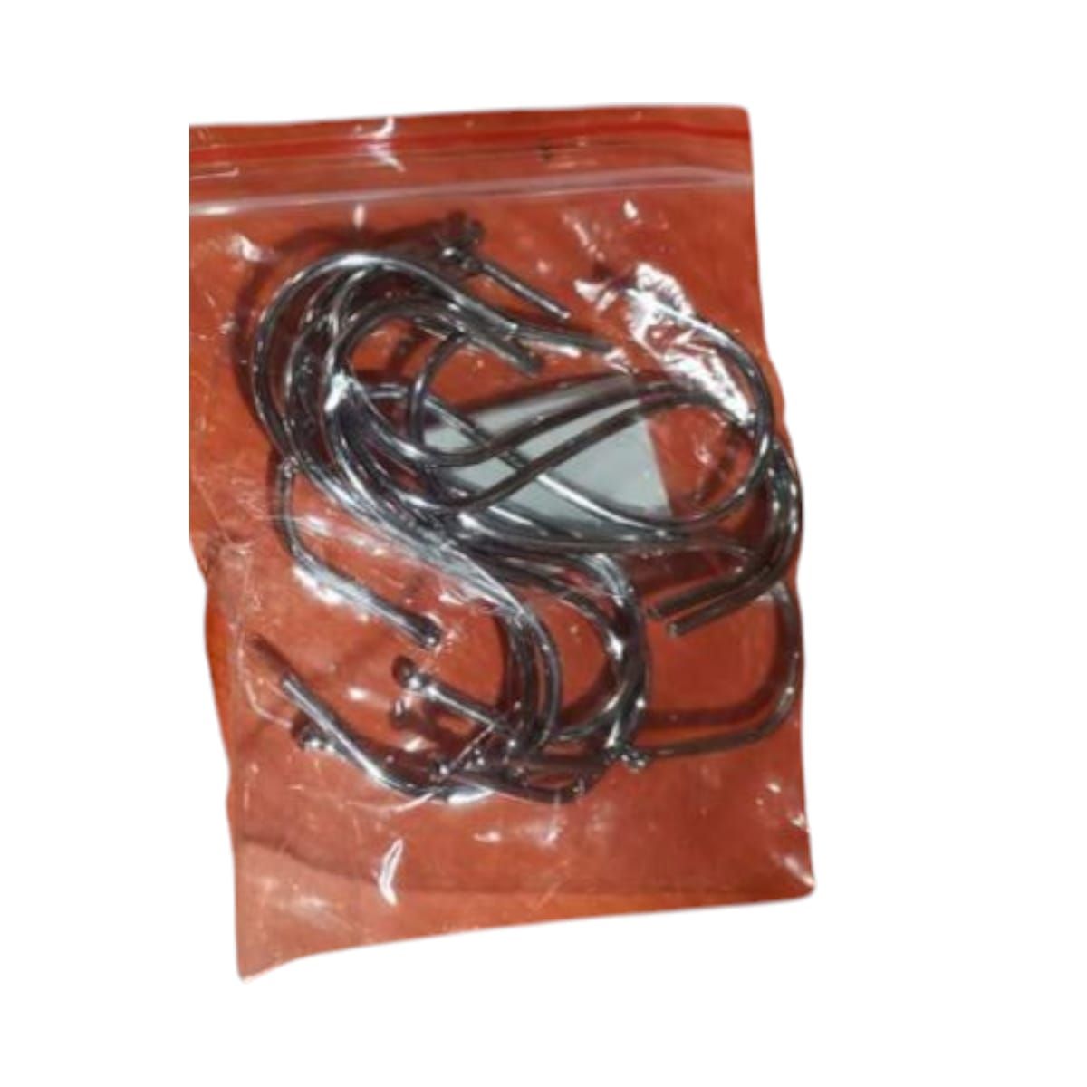 GENERICO - Set 30 Ganchos S de Metal 9X7cm Gms