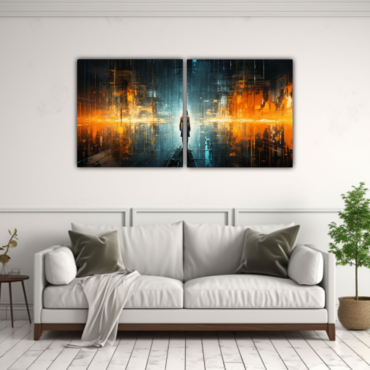 GENERICO - Lienzos De Imagen Clásico Estilo Zen Con 60x30 Cm