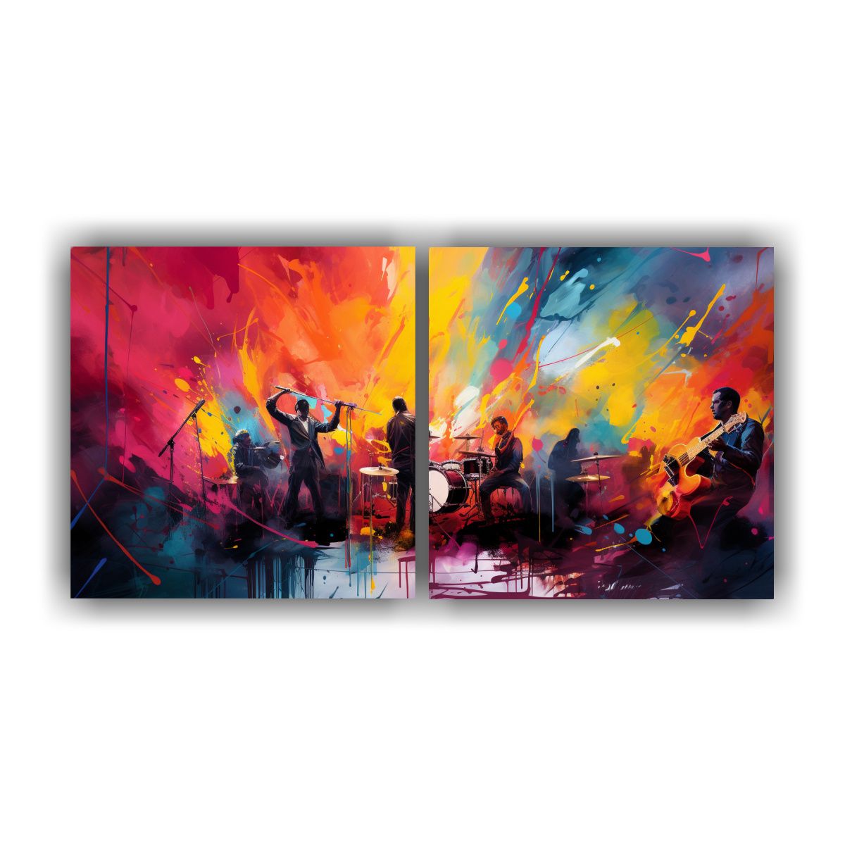 GENERICO - Lienzos Decorativos Adorables En 60x30 Cm