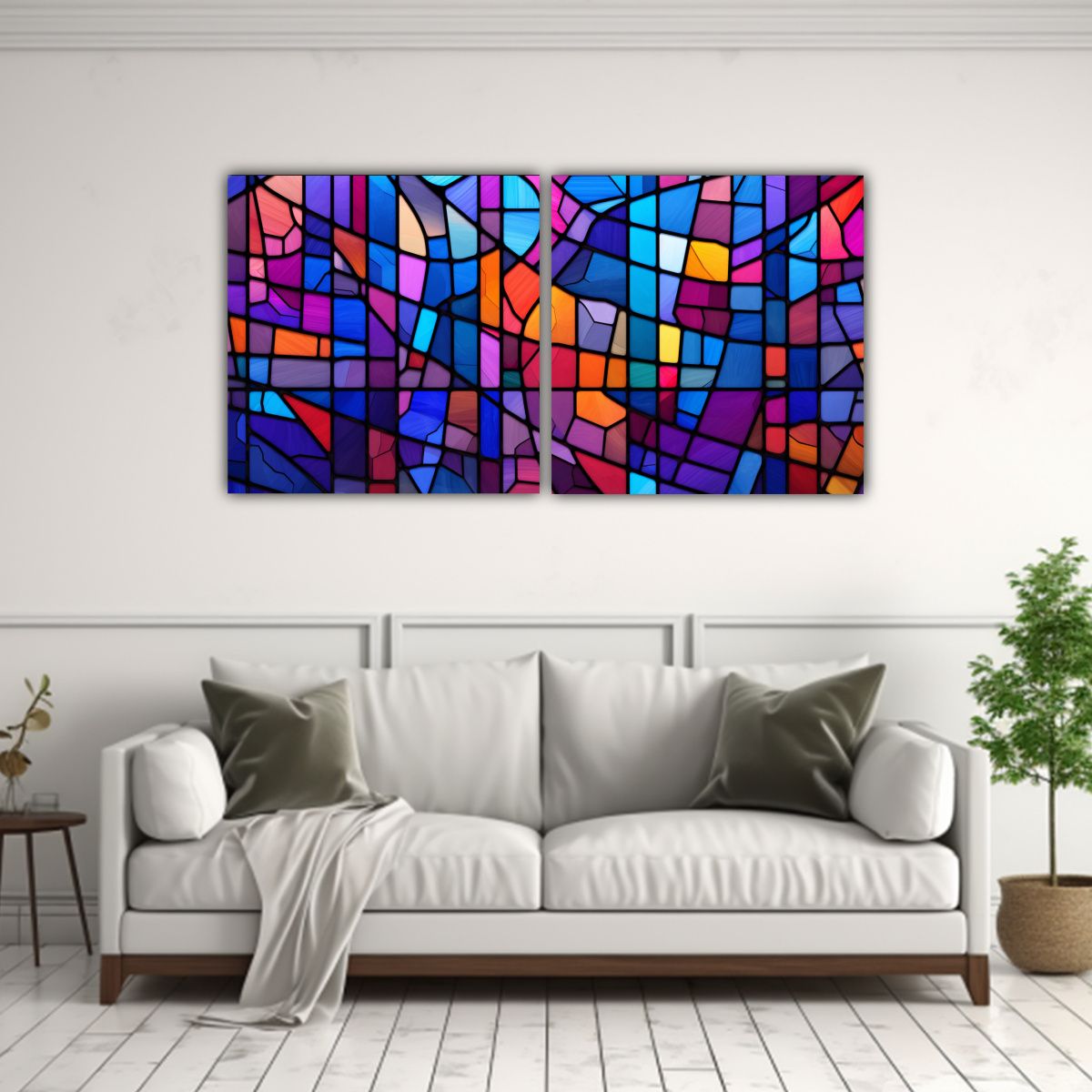 GENERICO - Pinturas Decorativas Interiores Inspiradas En 100x50 Cm