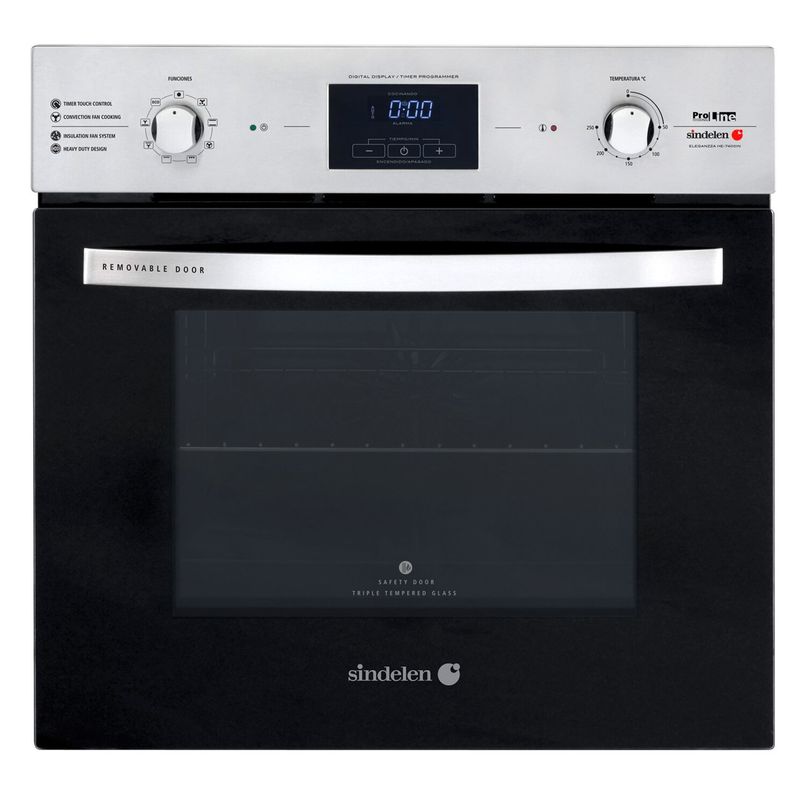 SINDELEN - Horno Empotrado Eléctrico 57 Lt He-7400In Sindelen