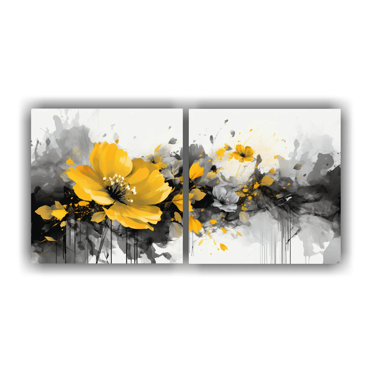 GENERICO - Pinturas Decorativas Con Forma Simétrica Y 80x40 Cm