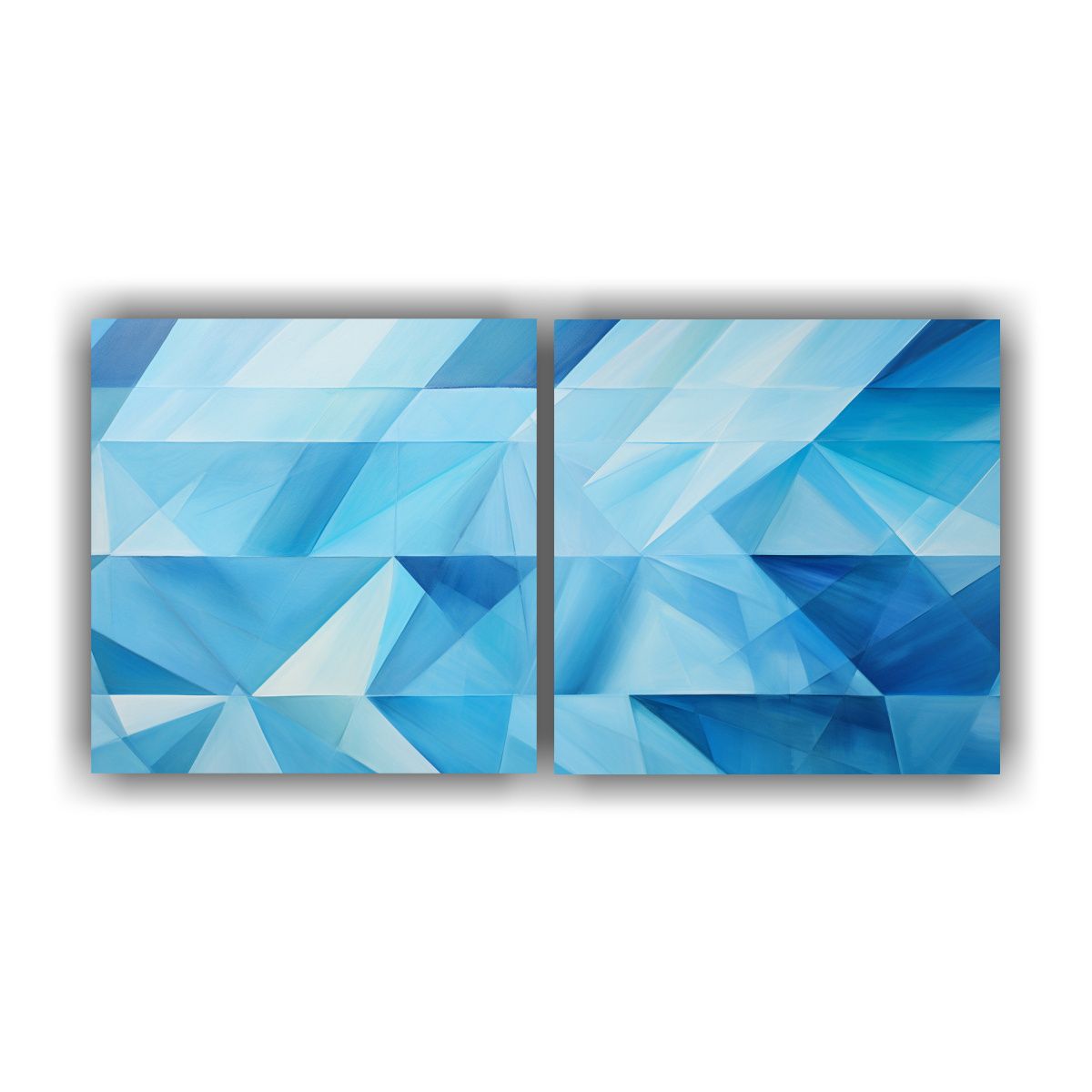 GENERICO - Conjunto 2 Lienzos De Tela Modernos Interiores 100x50 Cm