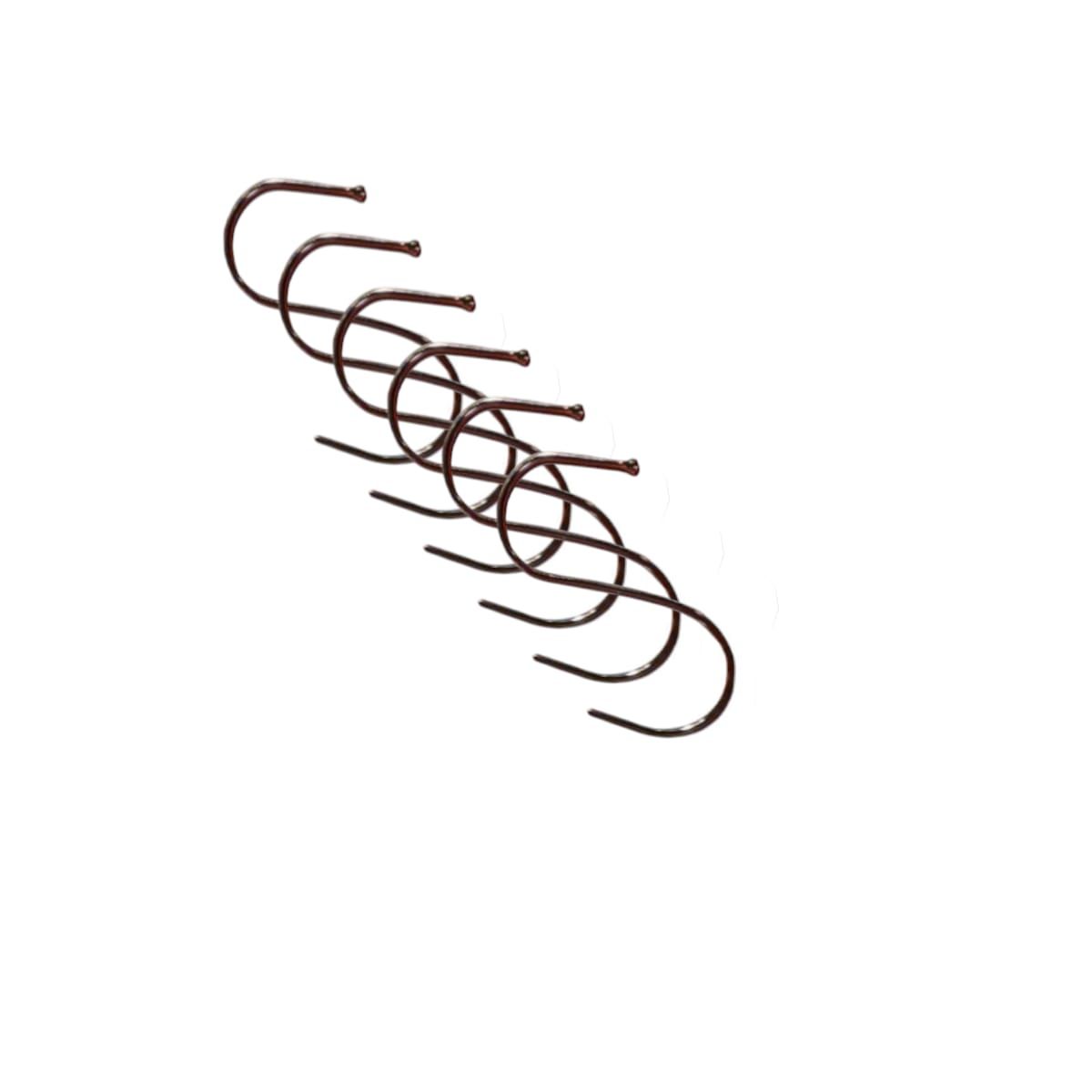 GENERICO - Kit 30 Ganchos S de Metal P 6.5cm Gms