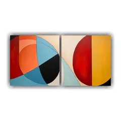 GENERICO - Pinturas Decorativas Abstractas Minimalistas De 80x40 Cm