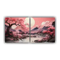 GENERICO - Pintura Conceptual De La Sensibilidad Artística 60x30 Cm