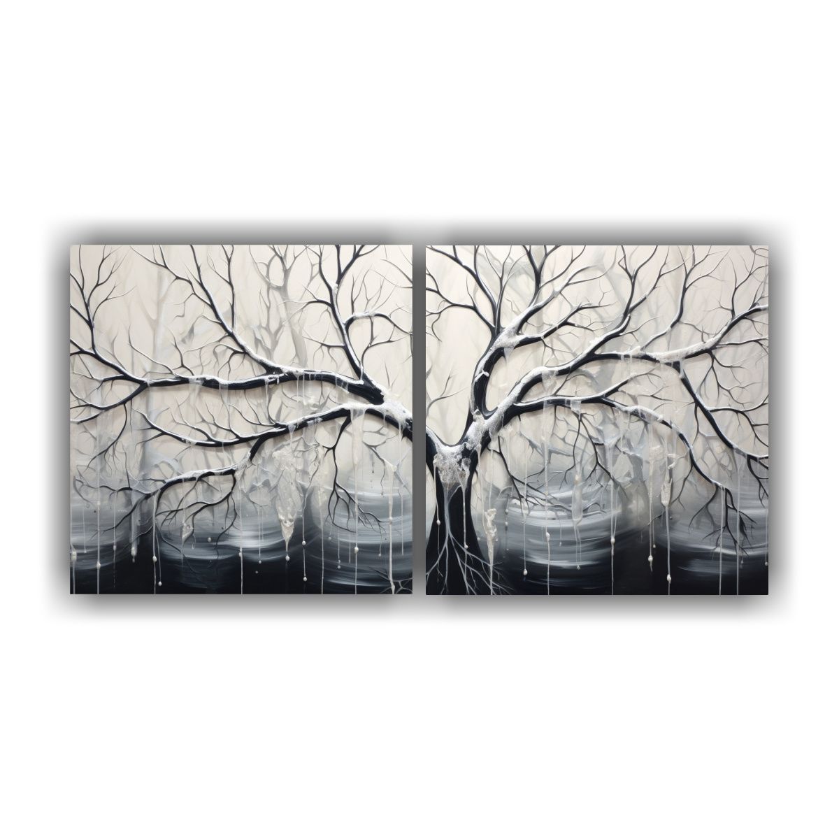 GENERICO - Cuadro De Tela Con Temática De Naturaleza Viva 60x30 Cm
