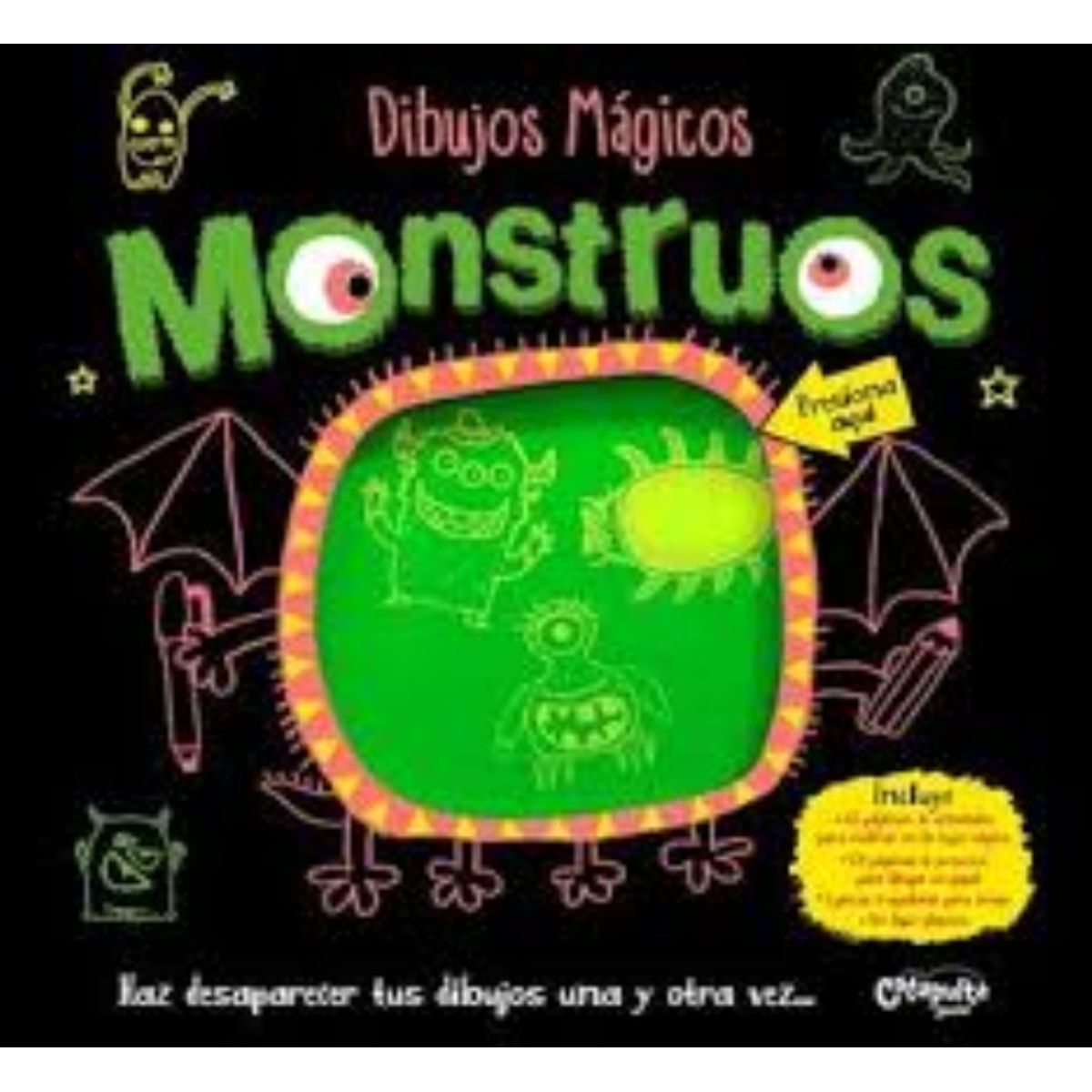 TOP10BOOKS - LIBRO Dibujos Mágicos-Moustros - Dibujos Mágicos-Moustros